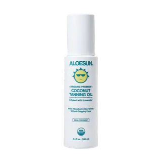 ALOESUN Organic Coconut Tanning Oil Spray