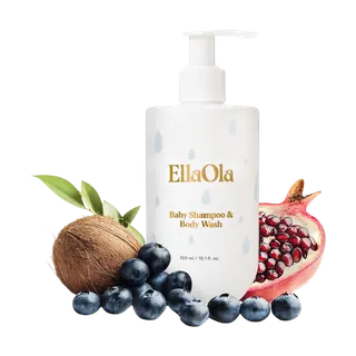 EllaOla Tear Free Baby Shampoo & Body Wash