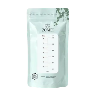 Zomee Disposable Breast Milk Storage Bags (8 oz, 90 Count)