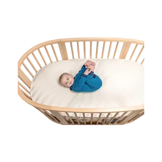 Naturepedic Oval Baby Crib Mattress
