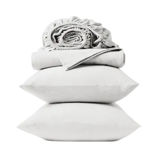 Coyuchi Cloud Brushed Organic Flannel Sheet Set