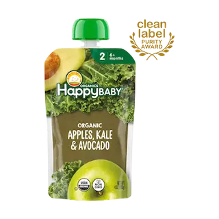 Happy Baby Organics Baby Food Pouches
