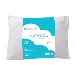 PUREGrace Toddler Pillow with Pillowcase