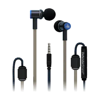 DefenderShield Air Tube Stereo Wired Earbuds
