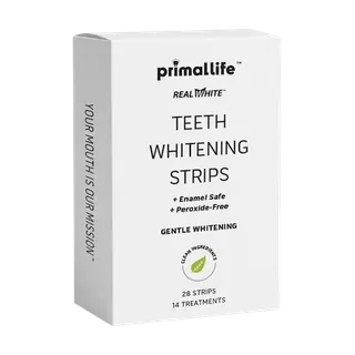 Primal Life Organics Real White Teeth Whitening Strips