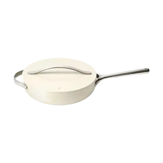 Caraway Home Nonstick Ceramic Sauté Pan with Lid (4.5 Qt)