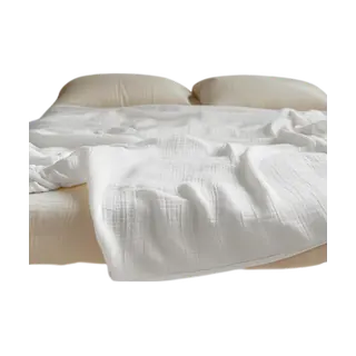 Sleep & Beyond 100% Organic Cotton Muslin Blanket