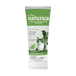 TevraPet Naturals Flea & Tick Dog & Cat Shampoo