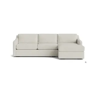 medley Meera Chaise Sectional in Natural Latex