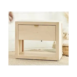 Avocado Malibu Wood Nightstand