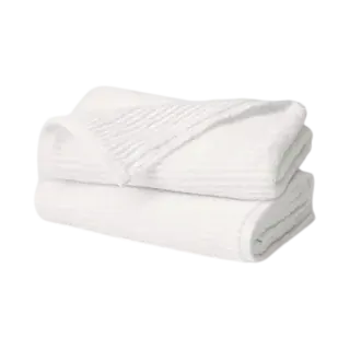 Boll & Branch Turkish Ribbed Hand Towels (2 Pack)