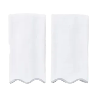 Weezie Scallop Hand Towels (2 Pack)