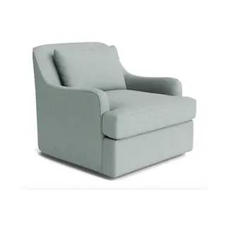 medley Kaydan Swivel Chair in Natural Latex