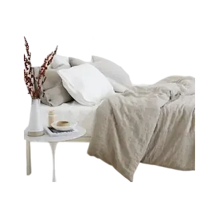 Rough Linen St. Barts Linen Duvet Cover