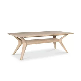 Healthier Homes Jetta Solid Wood Modern Dining Table