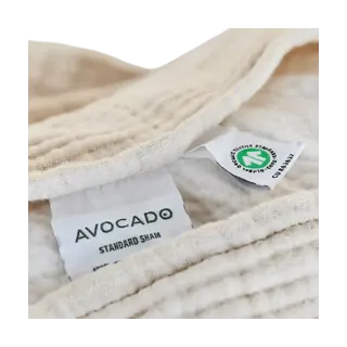 Avocado Organic Cotton Gauve Blanket