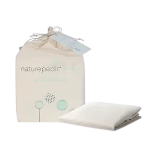 Naturepedic Waterproof Crib Mattress Protector Pad